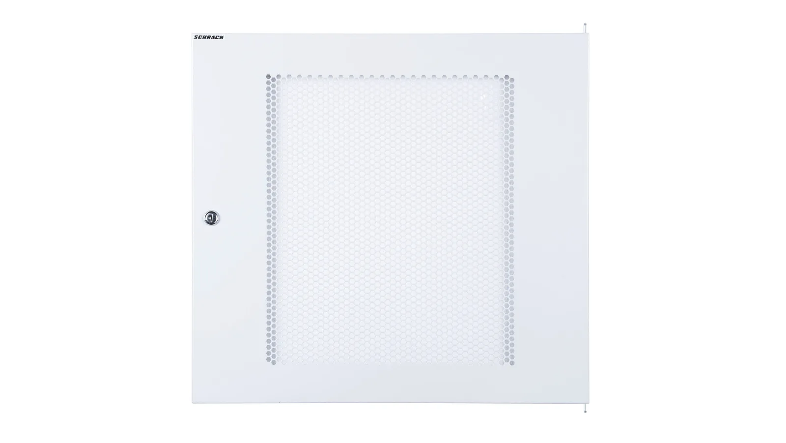 Metalna vrata 80%  za zidni ormar S-RACK, 12U, Š600, RAL7035