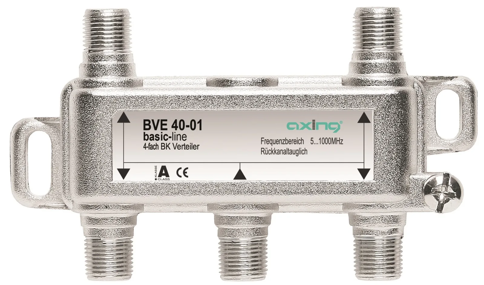 BK razdjelnik,1xF-ž-4xF-ž,multimedija,5-1006MHz,BVE 40-01