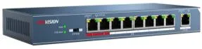 PoE neupravljivi switch sa 8 portova 10/100Mbps PoE + 1 UpLink