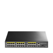 Cudy 24× 10/100 Mbps PoE+ portova (do 30 W po portu)