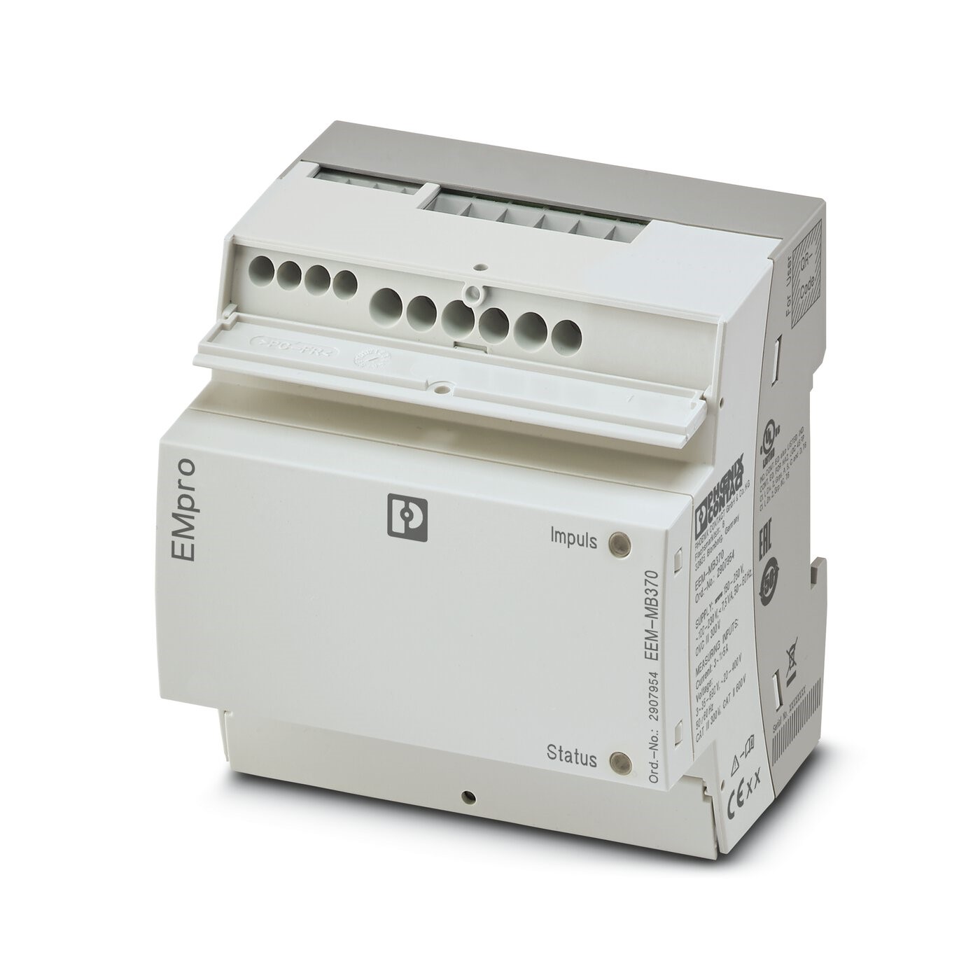 Phoenix EEM-MB370 bojilo energije, modbus TCP interface